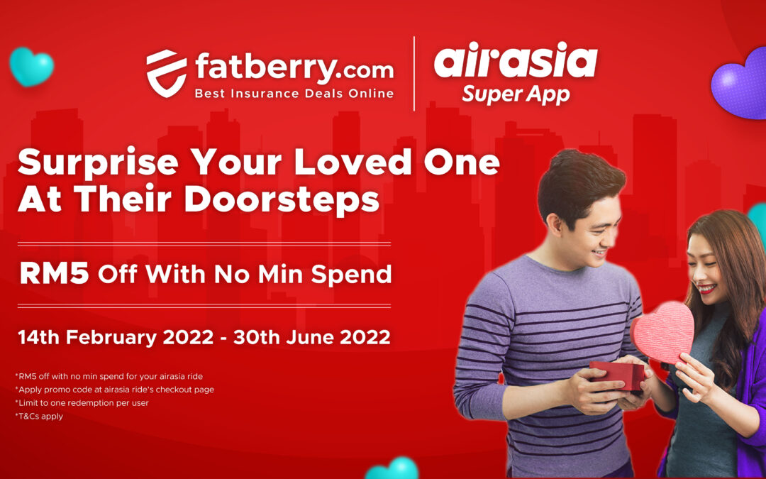 Valentine’s And Galentine’s Special: *Fatberry.com x airasia ride* To Love