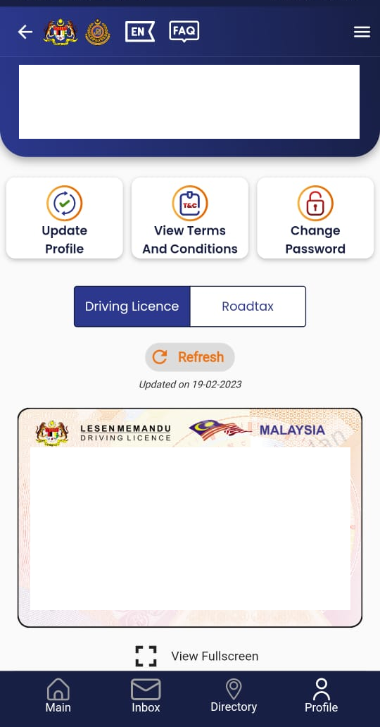 Malaysia Digital Road Tax